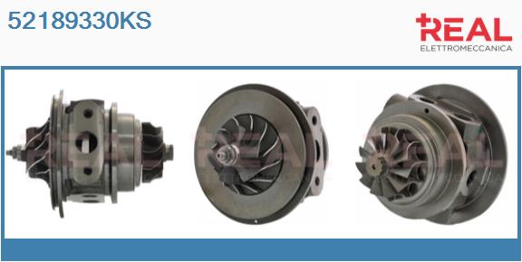 Groupe carter, turbocompresseur REAL 52189330KS