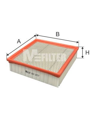 Filtre à air MFILTER K 201C