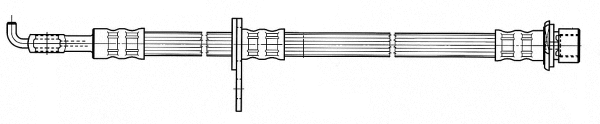 Flexible de frein CEF 512301