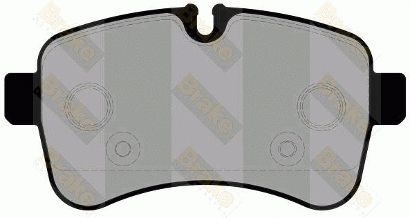 Kit de plaquettes de frein, frein à disque Brake ENGINEERING PA1787