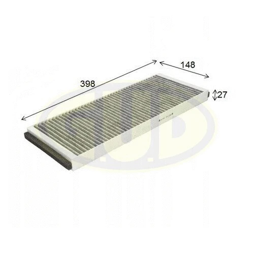 Filtre, air de l'habitacle G.U.D. GCF3955C