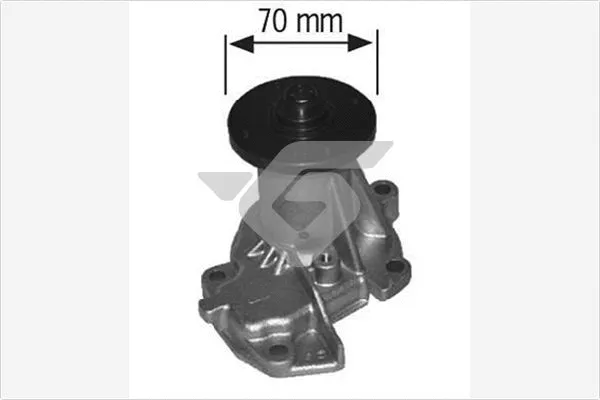Pompe à eau, refroidissement du moteur HUTCHINSON WP326