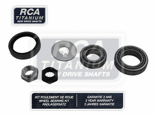 Kit de roulements de roue RCA FRANCE RCAK1467