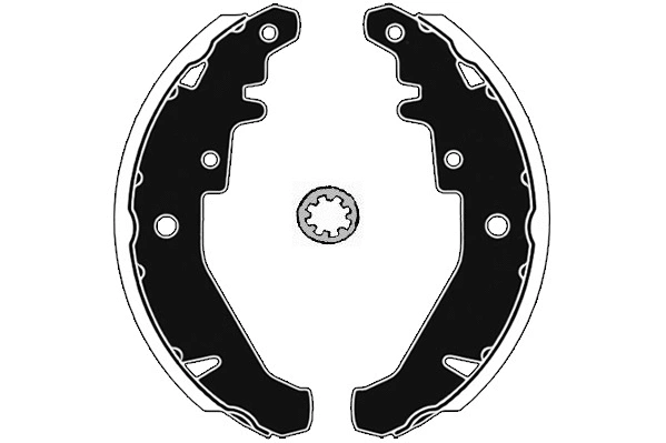 Jeu de mâchoires de frein RAICAM RA27320