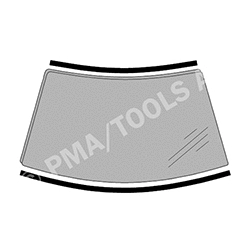Baguette et bande protectrice, pare-brise PMA TOOLS 357018101