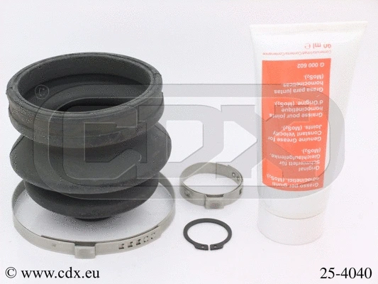Jeu de joints-soufflets, arbre de commande CDX 25-4040