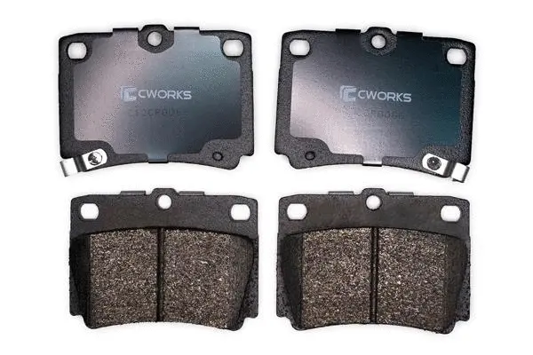 Kit de plaquettes de frein, frein à disque CWORKS C12CR0066