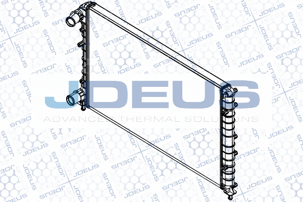 Radiateur, refroidissement du moteur JDEUS RA0110810