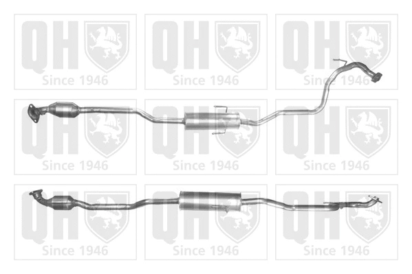 Catalyseur QUINTON HAZELL QCAT92279H