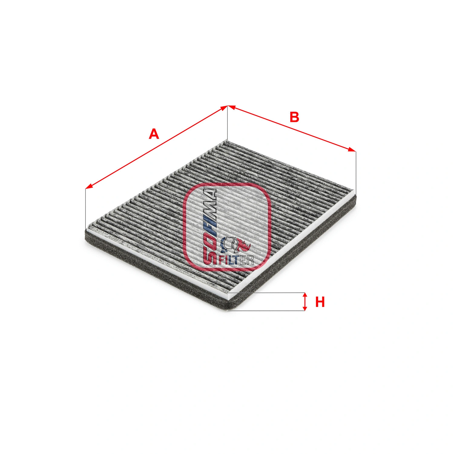 Filtre, air de l'habitacle SOFIMA S 4272 CA