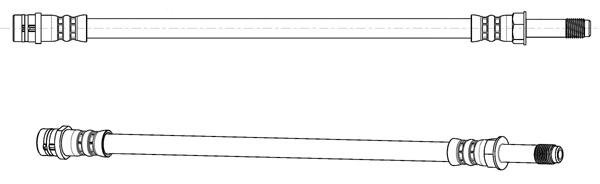 Flexible de frein CEF 512820