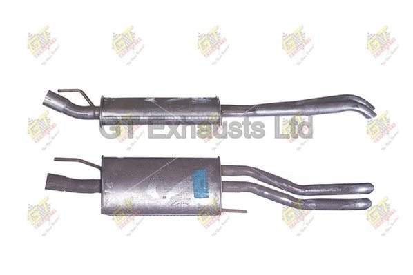 Silencieux arrière GT Exhausts GVW402