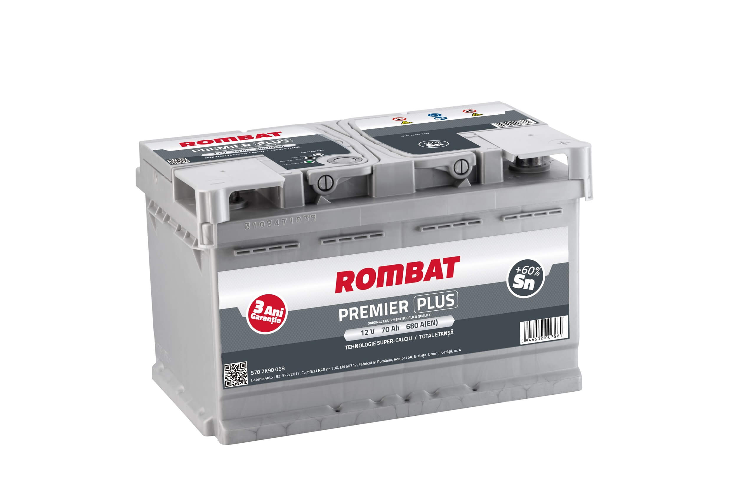 Batterie de démarrage ROMBAT 570 2K90 068