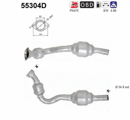 Catalyseur AS 55304D