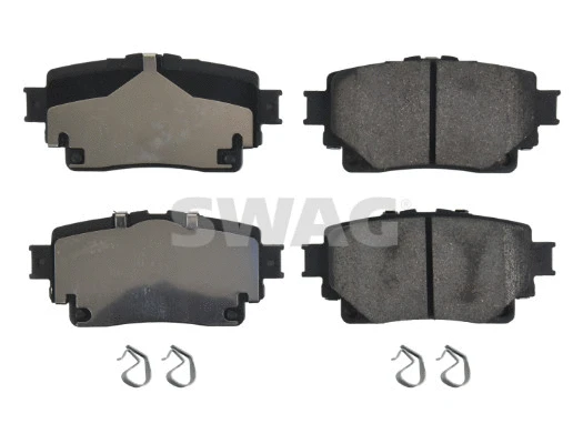 Kit de plaquettes de frein, frein à disque SWAG 33 10 7013