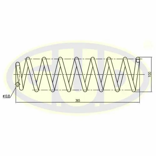 Ressort de suspension G.U.D. GCS272933