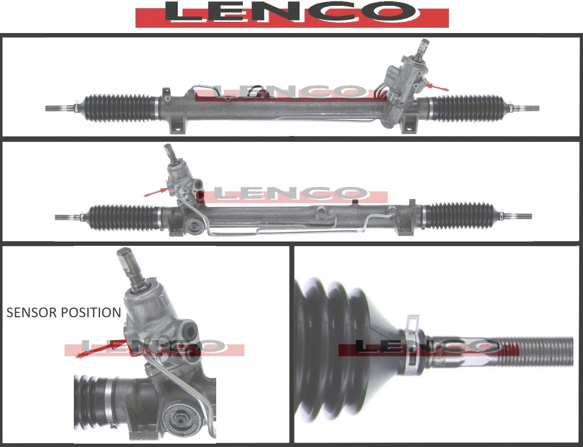 Crémaillère de direction LENCO SGA1092L