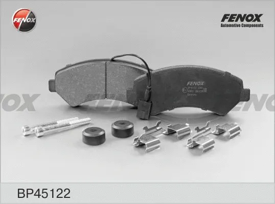 Kit de plaquettes de frein, frein à disque FENOX BP45122