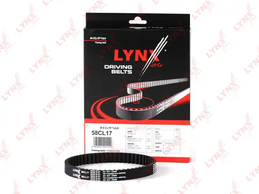 Courroie crantée LYNXAUTO 58CL17