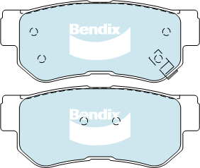 Kit de plaquettes de frein, frein à disque BENDIX-SEA DB1451 MKT