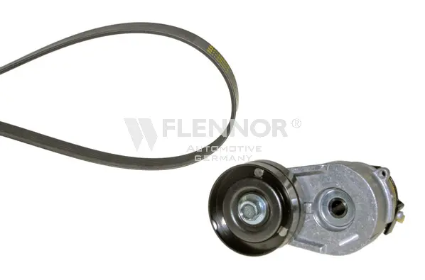 Jeu de courroies trapézoïdales à nervures FLENNOR F906PK1250