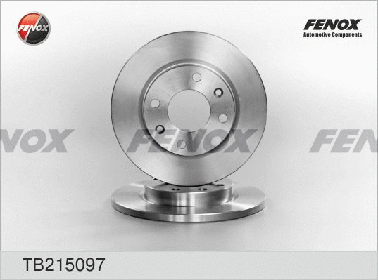 Disque de frein FENOX TB215097
