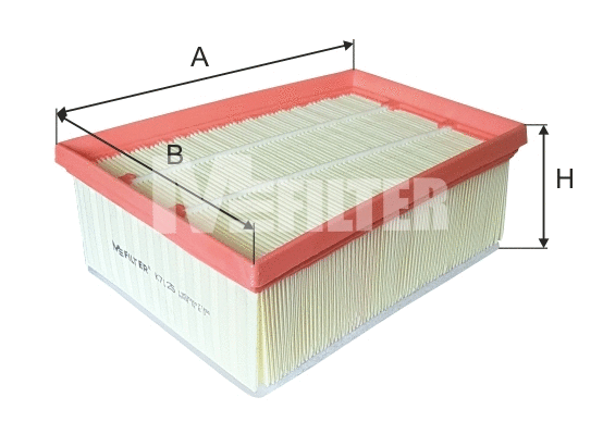 Filtre à air MFILTER K 7125