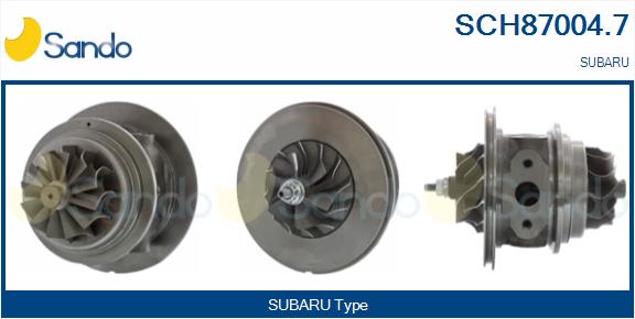 Groupe carter, turbocompresseur SANDO SCH87004.7