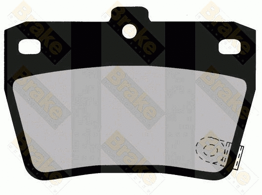 Kit de plaquettes de frein, frein à disque Brake ENGINEERING PA1413