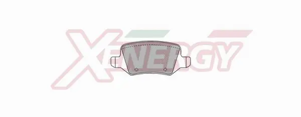 Kit de plaquettes de frein, frein à disque AP XENERGY X40783