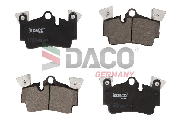 Kit de plaquettes de frein, frein à disque DACO Germany 320230