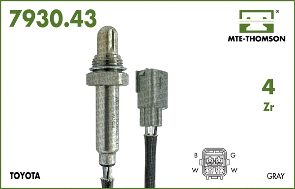Sonde lambda MTE-THOMSON 7930.43.025