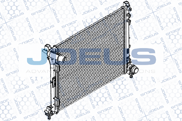 Radiateur, refroidissement du moteur JDEUS RA0111350