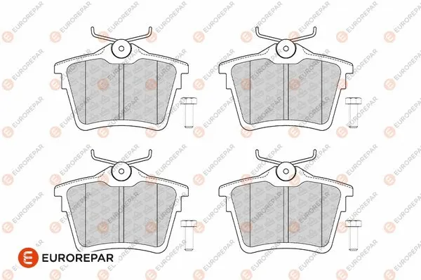 Kit de plaquettes de frein, frein à disque EUROREPAR 1686270680