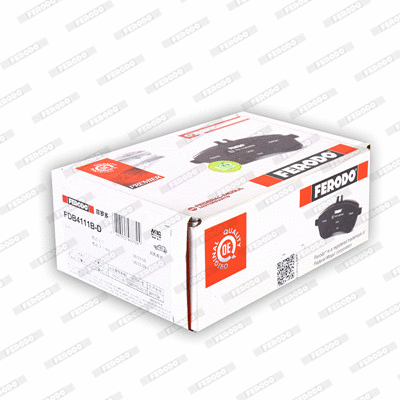 Kit de plaquettes de frein, frein à disque FERODO FDB4111B-D