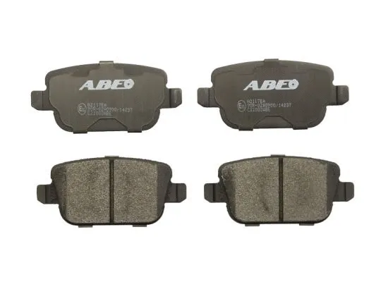 Kit de plaquettes de frein, frein à disque ABE C2I003ABE