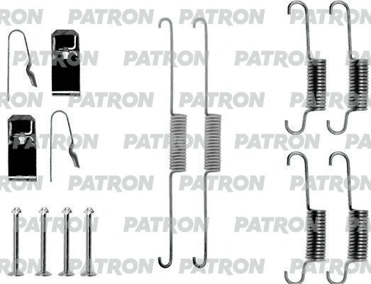 Kit d'accessoires, mâchoire de frein PATRON PSRK0224