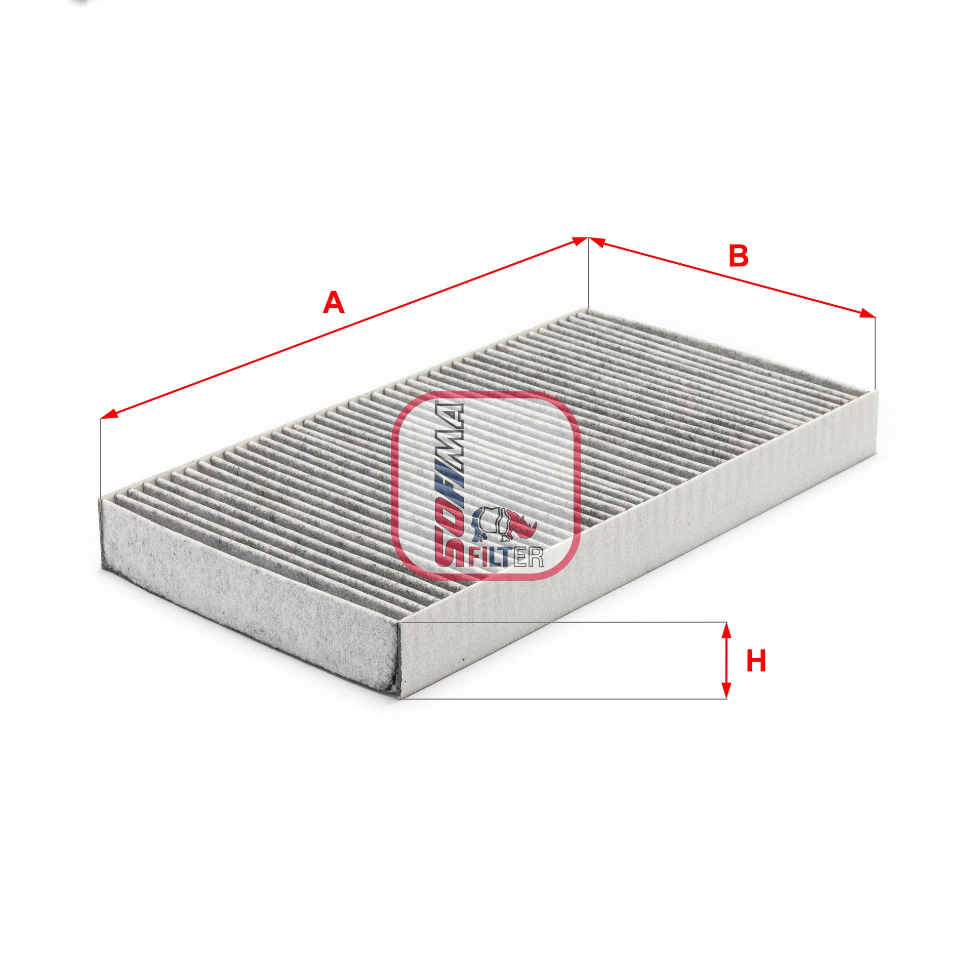 Filtre, air de l'habitacle SOFIMA S 4107 CA