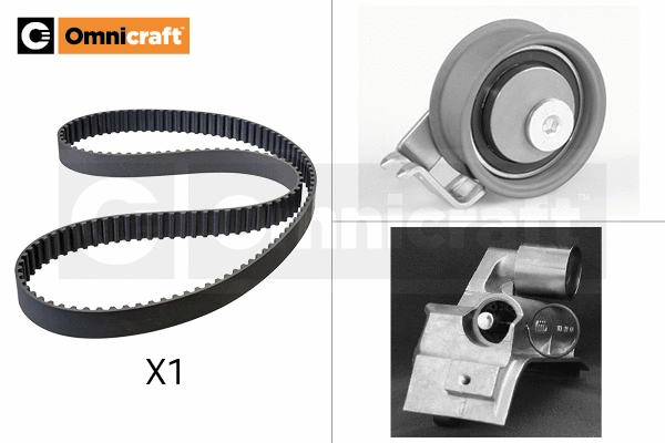 Kit de courroie crantée Omnicraft 2328618