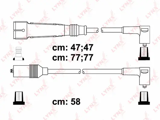 Kit de câbles d'allumage LYNXAUTO SPC8032