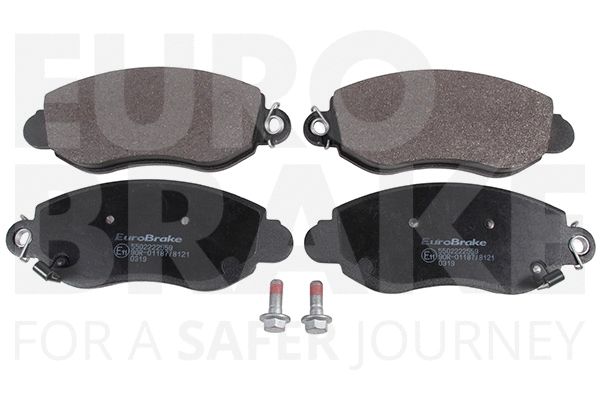 Kit de plaquettes de frein, frein à disque EUROBRAKE 5502222559