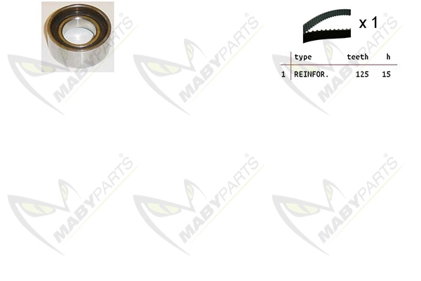 Kit de courroie crantée MABYPARTS OBK010039