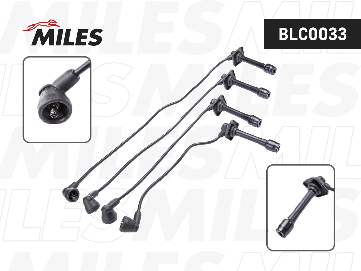 Kit de câbles d'allumage MILES BLC0033