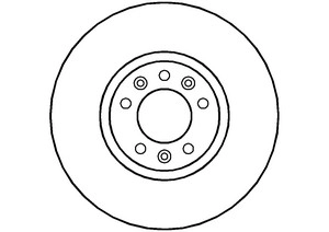 Disque de frein ABTEX BD1371V