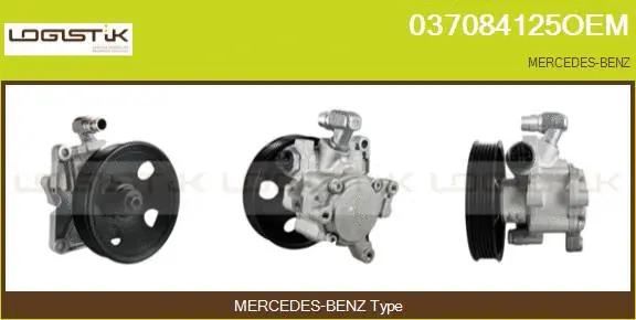 Pompe hydraulique, direction LGK 037084125OEM