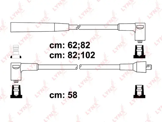 Kit de câbles d'allumage LYNXAUTO SPC5716