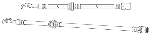 Flexible de frein CEF 512605