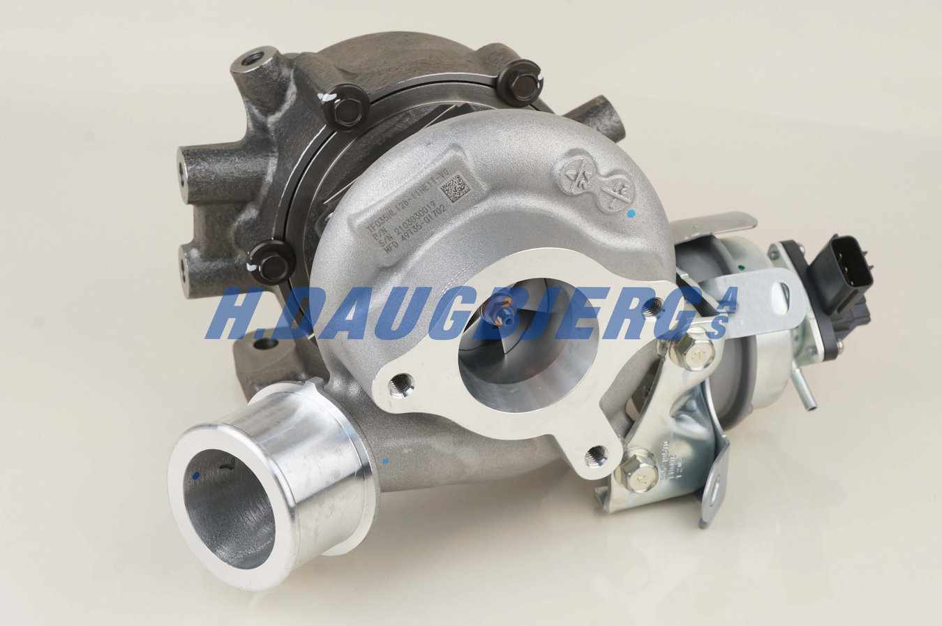 Turbocompresseur, suralimentation H. Daugbjerg 49T35-01702