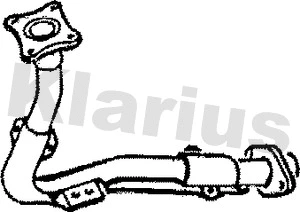 Tuyau d'échappement KLARIUS 110151