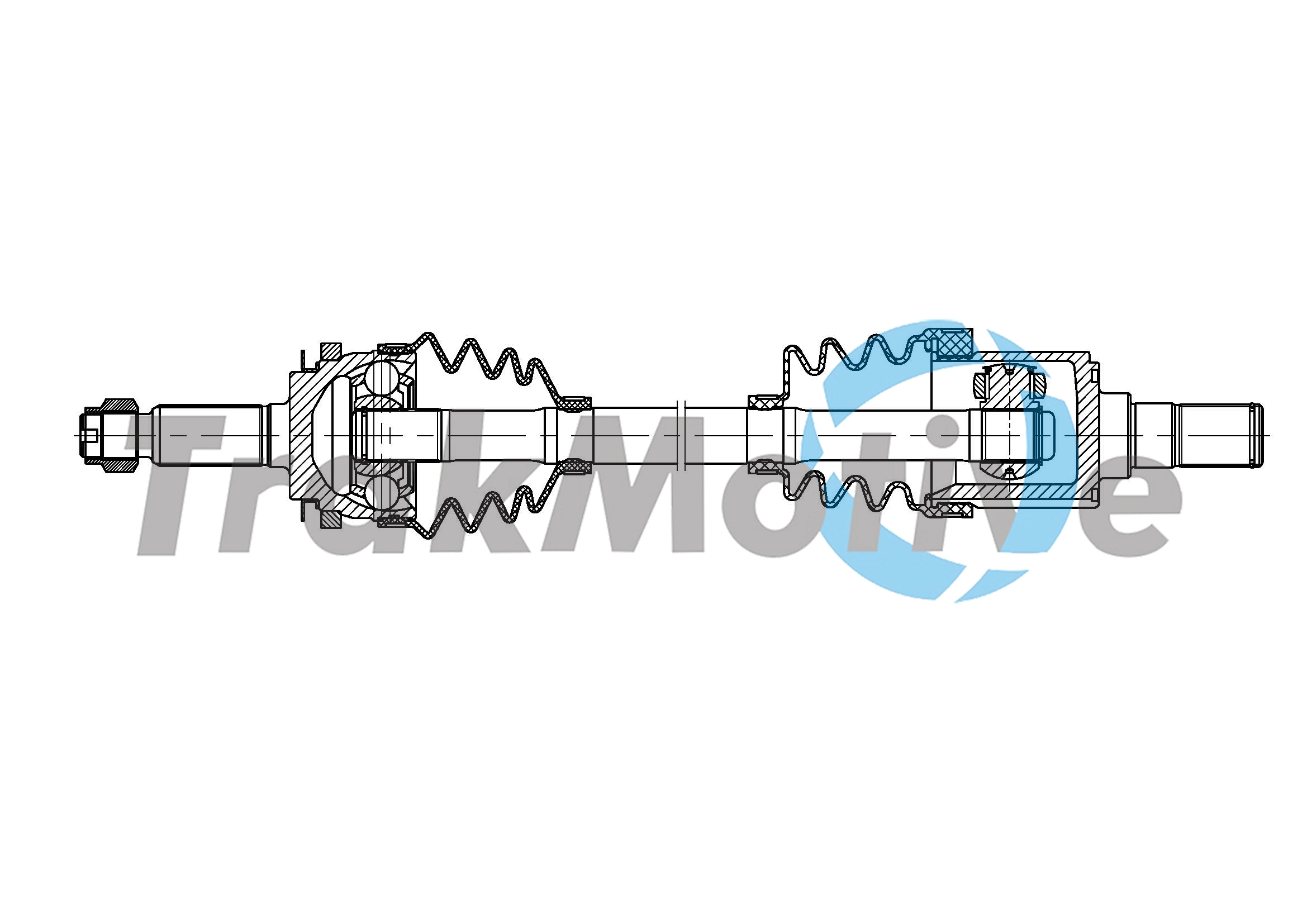 Arbre de transmission TrakMotive 30-1913